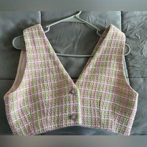 Zara vest size medium only wore once